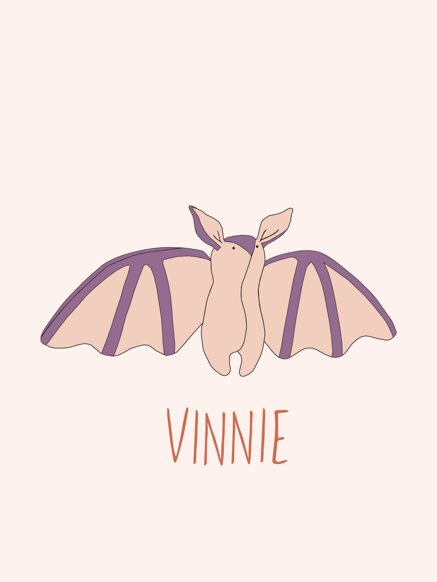 Poster Vinnie Vleermuis